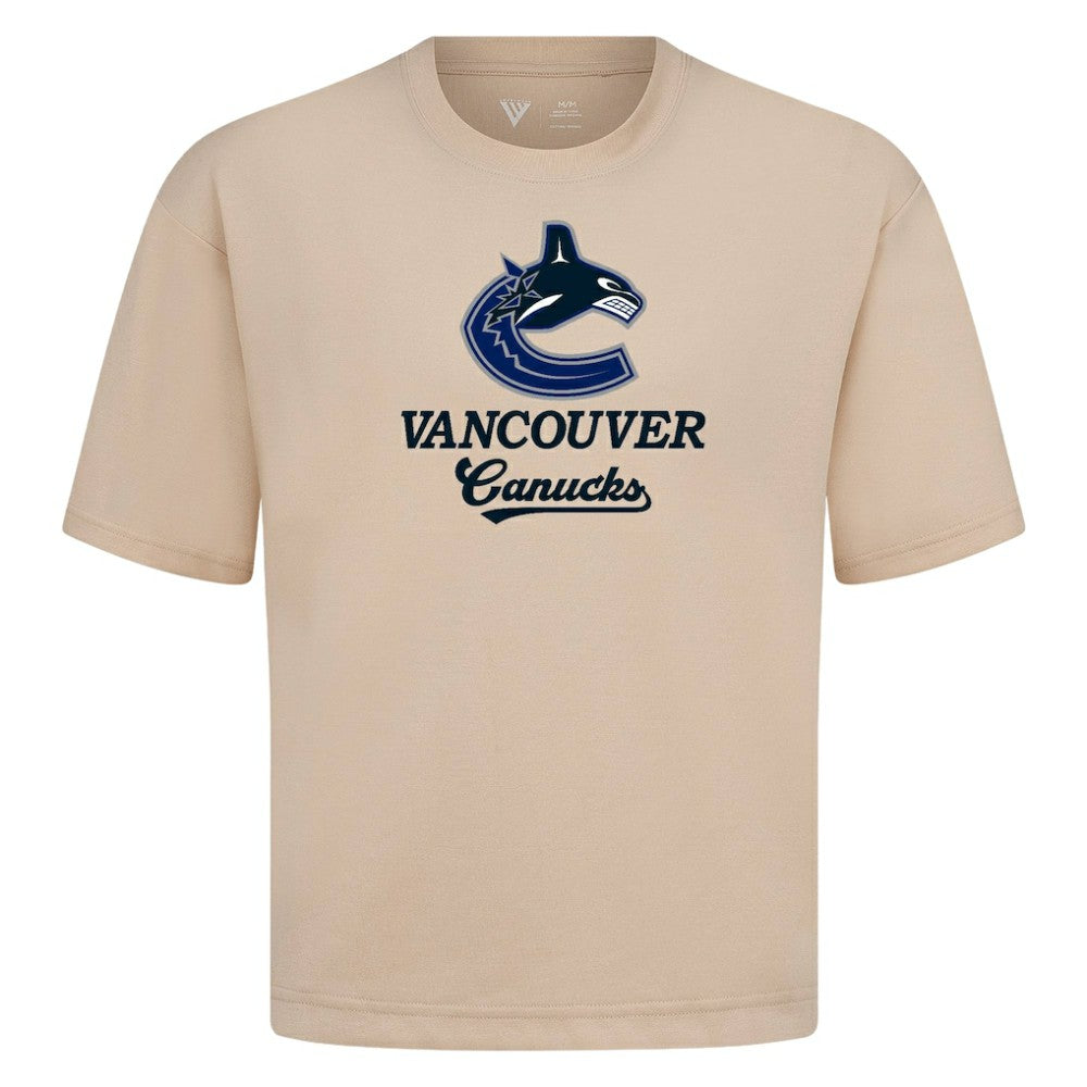 NHL Vancouver Canucks Levelwear Team Surge Luxe Signature Knit T-Shirt
