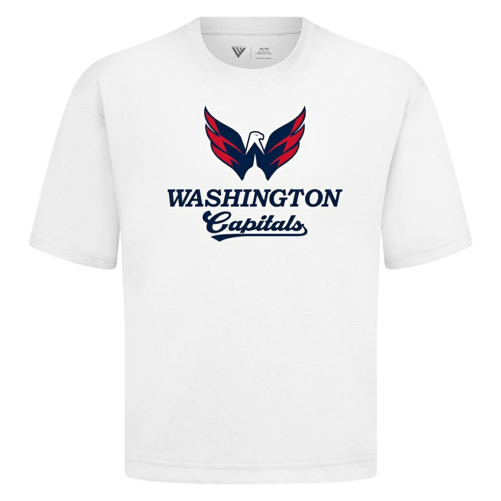 NHL Washington Capitals Levelwear Team Surge Luxe Signature Knit T-Shirt