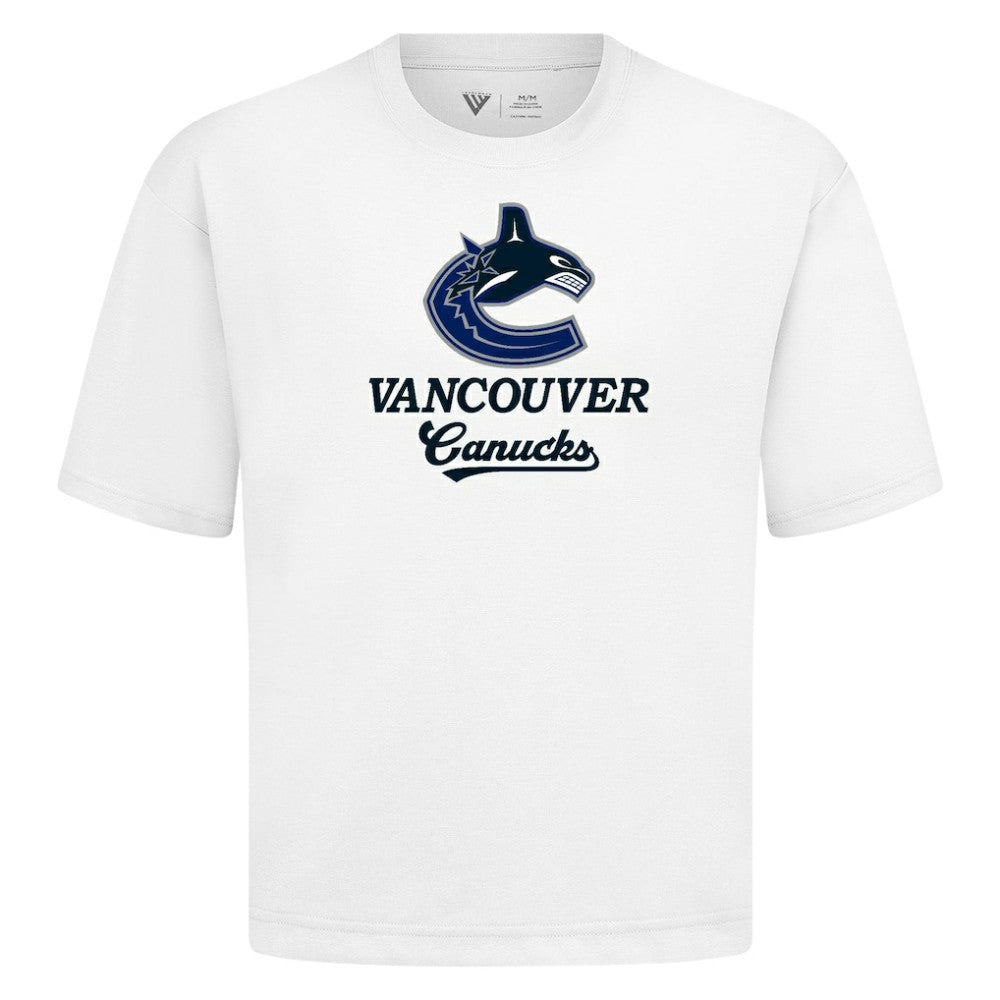 NHL Vancouver Canucks Levelwear Team Surge Luxe Signature Knit T-Shirt