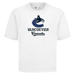 NHL Vancouver Canucks Levelwear Team Surge Luxe Signature Knit T-Shirt
