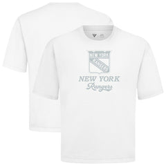 NHL New York Rangers Levelwear Shadow Surge Luxe Signature Knit T-Shirt