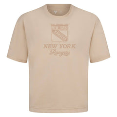 NHL New York Rangers Levelwear Shadow Surge Luxe Signature Knit T-Shirt