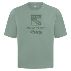 NHL New York Rangers Levelwear Shadow Surge Luxe Signature Knit T-Shirt