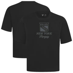 NHL New York Rangers Levelwear Shadow Surge Luxe Signature Knit T-Shirt