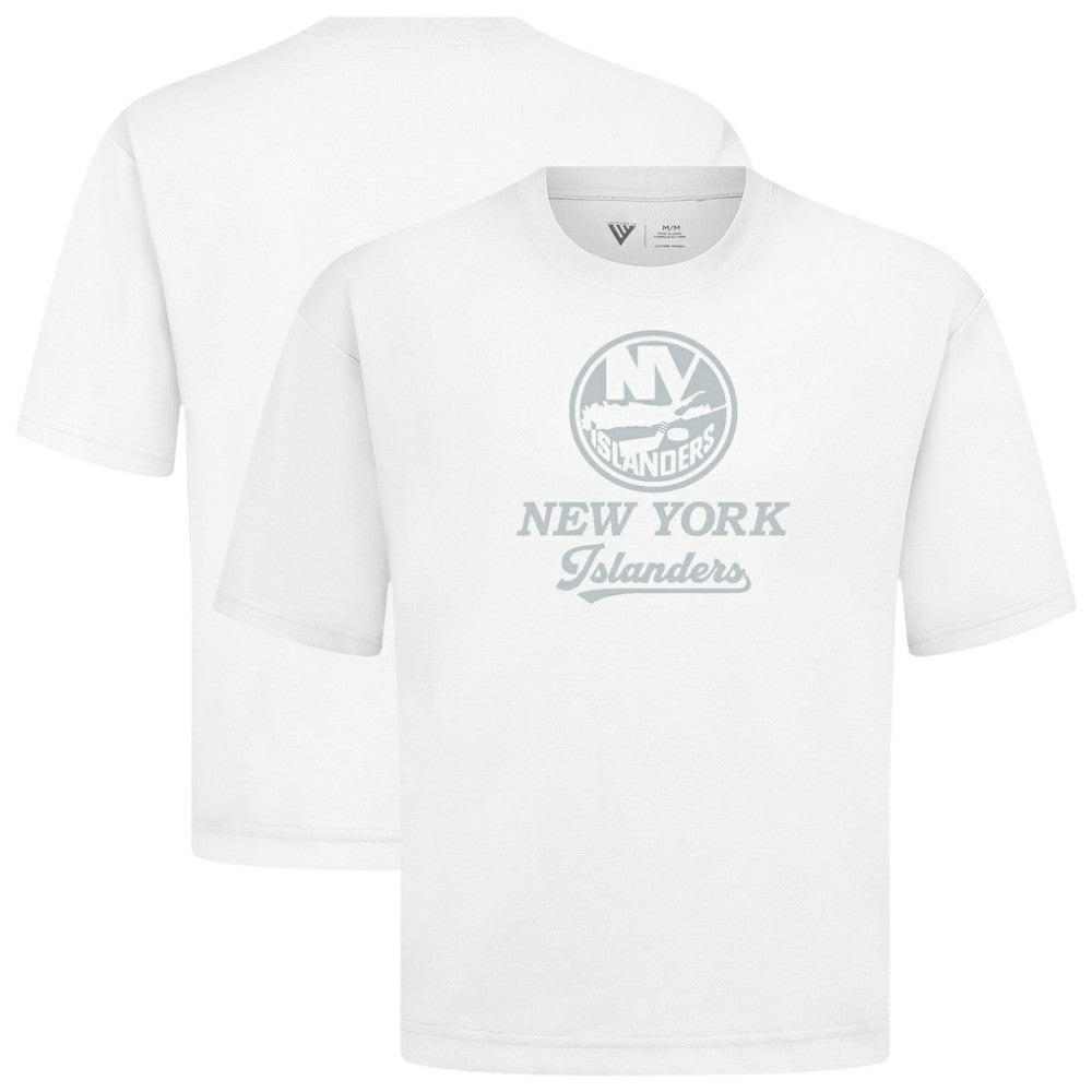 NHL New York Islanders Levelwear Shadow Surge Luxe Signature Knit T-Shirt