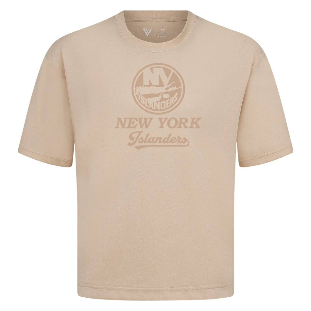 NHL New York Islanders Levelwear Shadow Surge Luxe Signature Knit T-Shirt