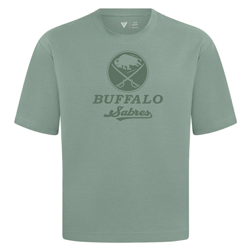 NHL Buffalo Sabres Levelwear Shadow Surge Luxe Signature Knit T-Shirt