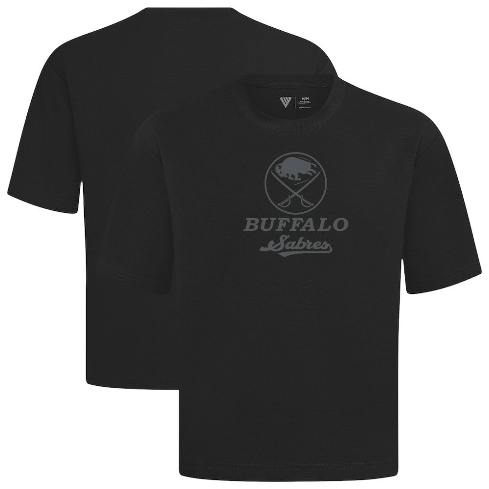 NHL Buffalo Sabres Levelwear Shadow Surge Luxe Signature Knit T-Shirt