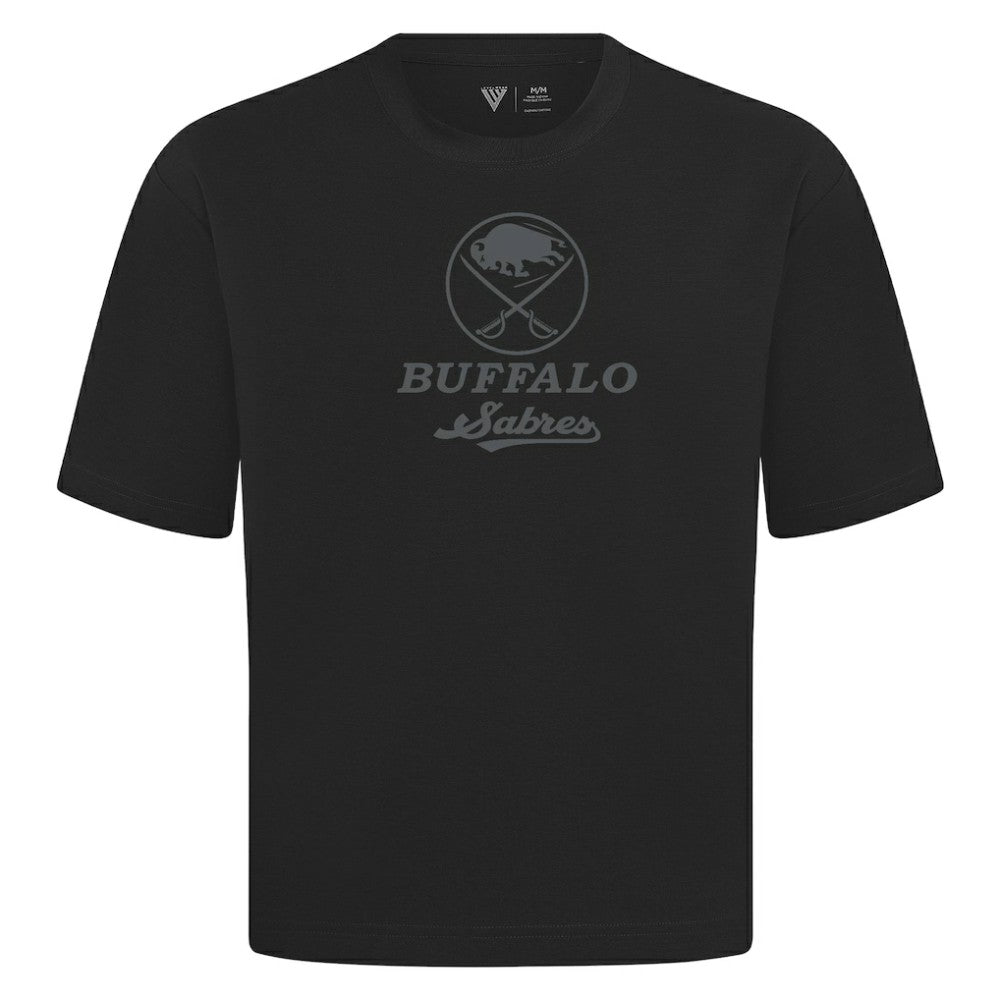 NHL Buffalo Sabres Levelwear Shadow Surge Luxe Signature Knit T-Shirt