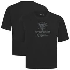 NHL Pittsburgh Penguins Levelwear Shadow Surge Luxe Signature Knit T-Shirt
