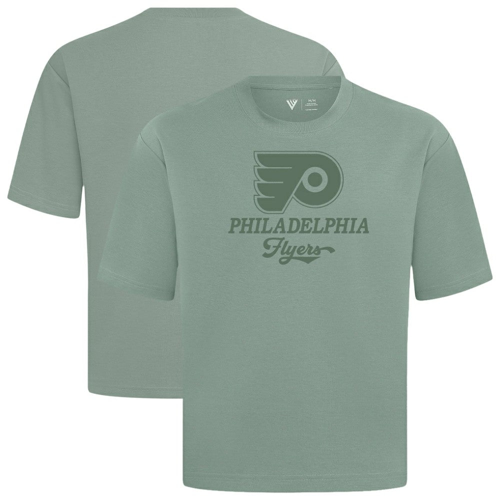 NHL Philadelphia Flyers Levelwear Shadow Surge Luxe Signature Knit T-Shirt
