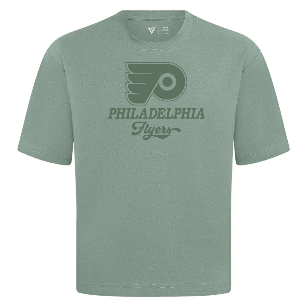 NHL Philadelphia Flyers Levelwear Shadow Surge Luxe Signature Knit T-Shirt