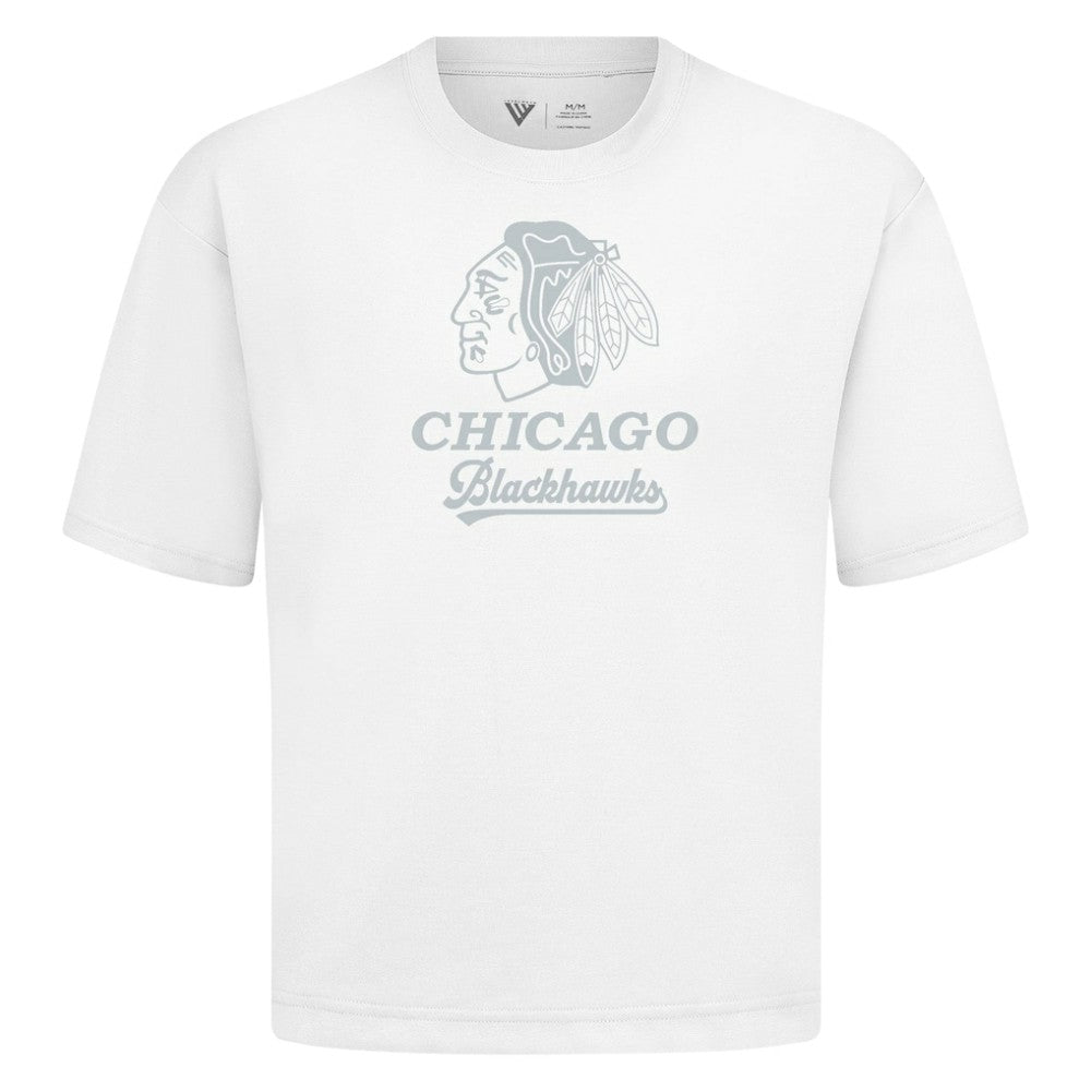 NHL Chicago Blackhawks Levelwear Shadow Surge Luxe Signature Knit T-Shirt