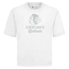 NHL Chicago Blackhawks Levelwear Shadow Surge Luxe Signature Knit T-Shirt