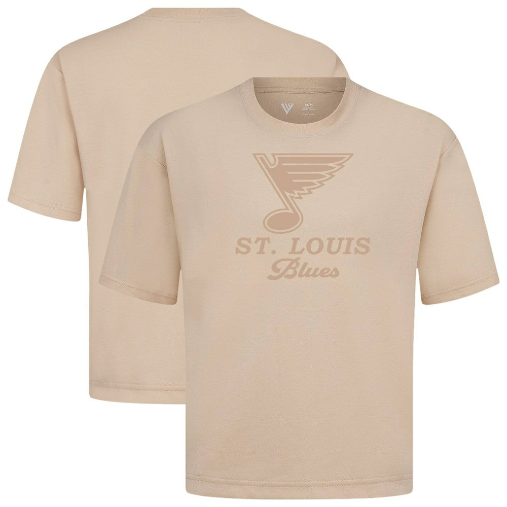 NHL St. Louis Blues Levelwear Shadow Surge Luxe Signature Knit T-Shirt