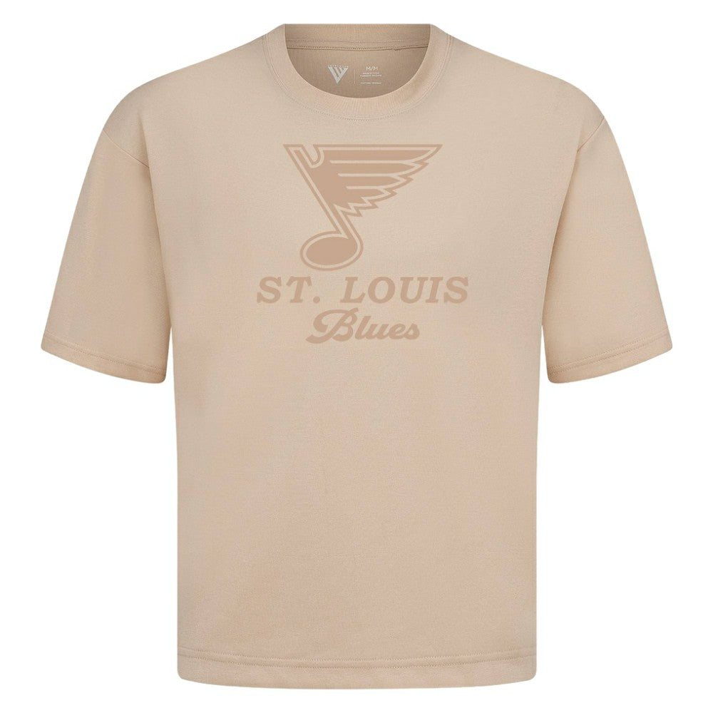 NHL St. Louis Blues Levelwear Shadow Surge Luxe Signature Knit T-Shirt