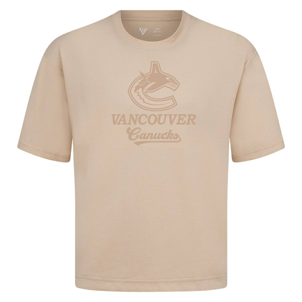 NHL Vancouver Canucks Levelwear Shadow Surge Luxe Signature Knit T-Shirt
