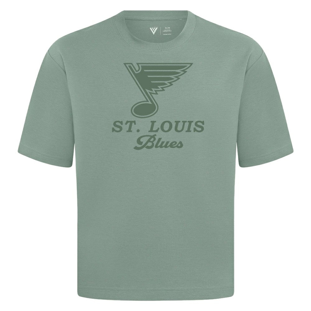 NHL St. Louis Blues Levelwear Shadow Surge Luxe Signature Knit T-Shirt