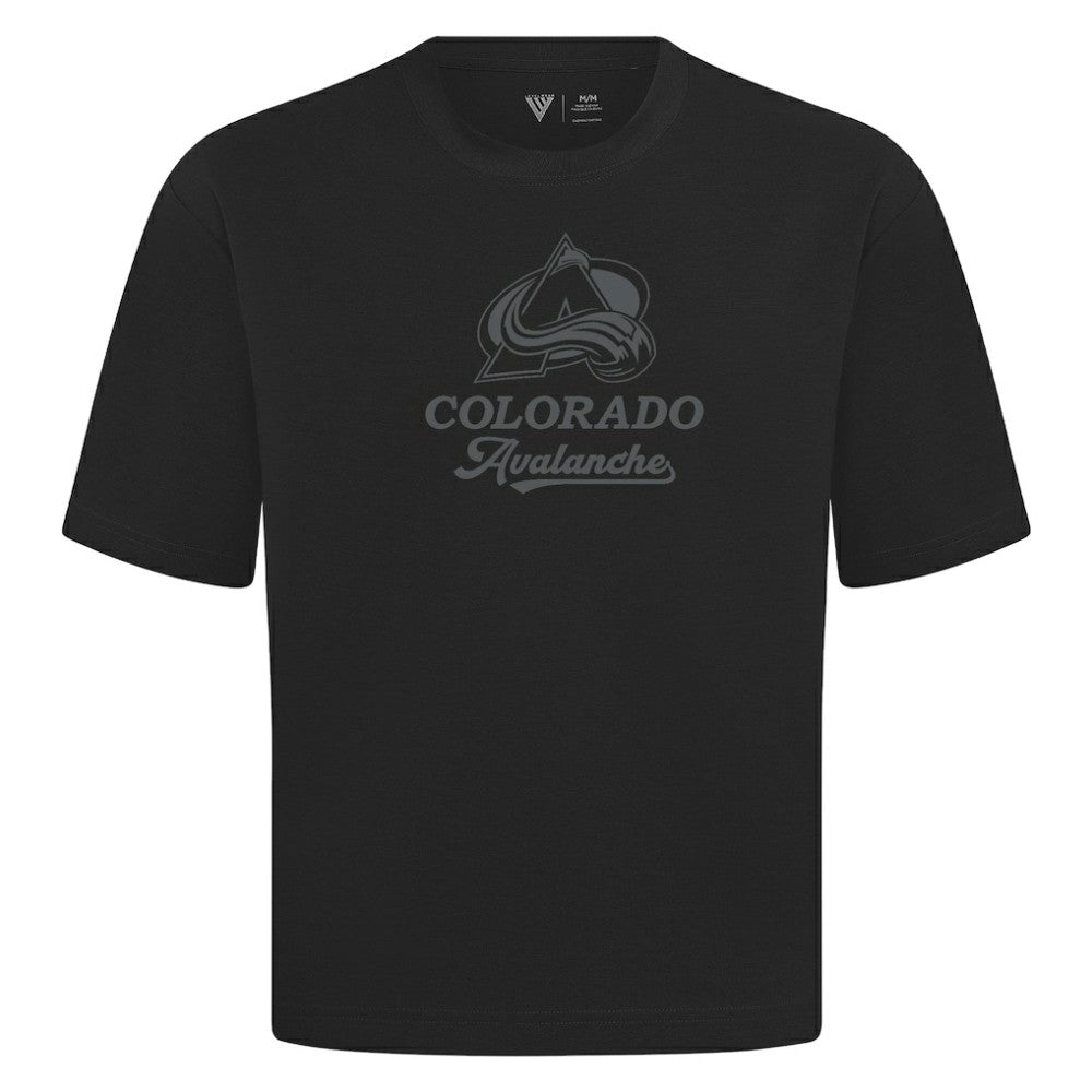 NHL Colorado Avalanche Levelwear Shadow Surge Luxe Signature Knit T-Shirt