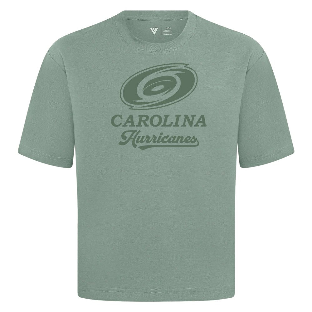 NHL Carolina Hurricanes Levelwear Shadow Surge Luxe Signature Knit T-Shirt