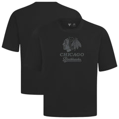 NHL Chicago Blackhawks Levelwear Shadow Surge Luxe Signature Knit T-Shirt