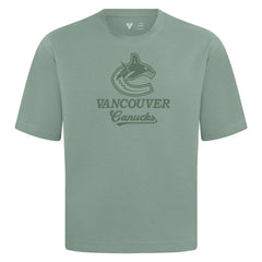 NHL Vancouver Canucks Levelwear Shadow Surge Luxe Signature Knit T-Shirt