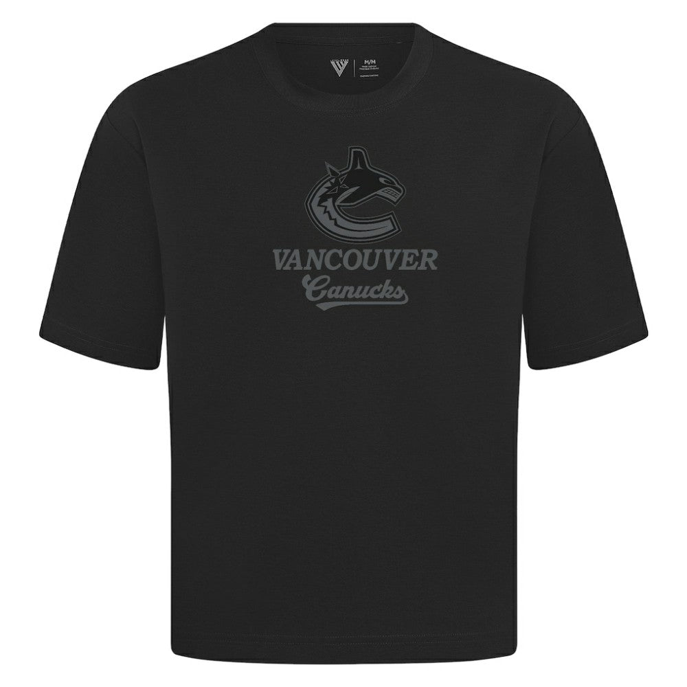 NHL Vancouver Canucks Levelwear Shadow Surge Luxe Signature Knit T-Shirt