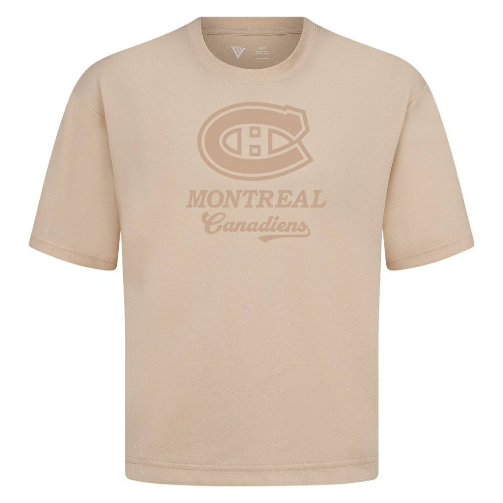 NHL Montreal Canadiens Levelwear Shadow Surge Luxe Signature Knit T-Shirt