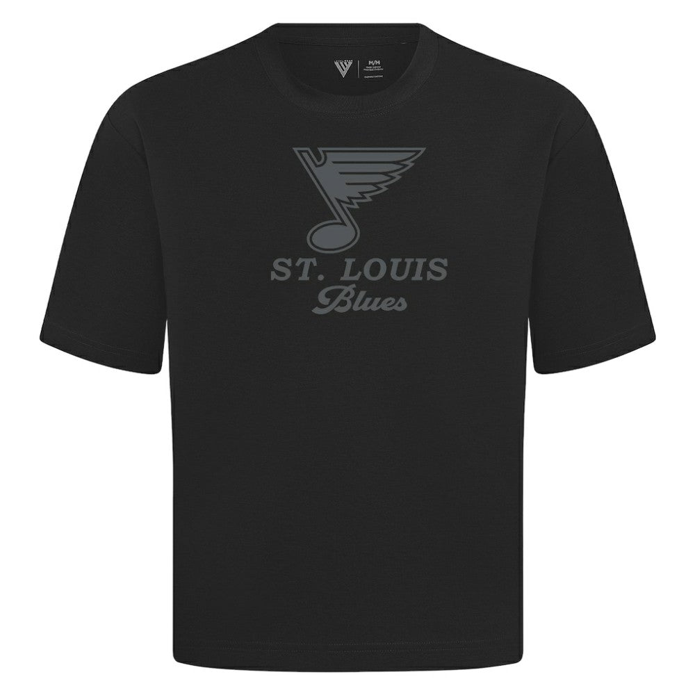 NHL St. Louis Blues Levelwear Shadow Surge Luxe Signature Knit T-Shirt