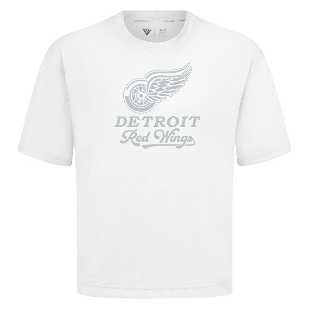 NHL Detroit Red Wings Levelwear Shadow Surge Luxe Signature Knit T-Shirt