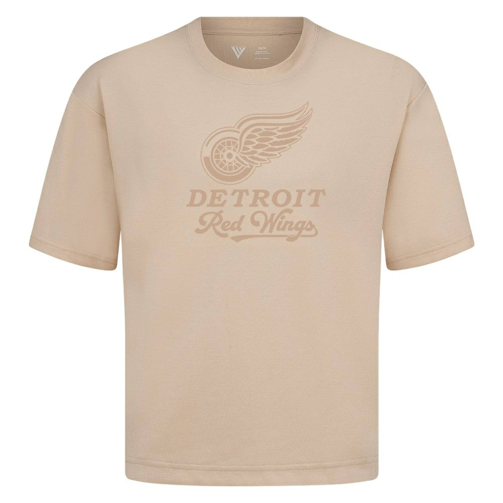 NHL Detroit Red Wings Levelwear Shadow Surge Luxe Signature Knit T-Shirt