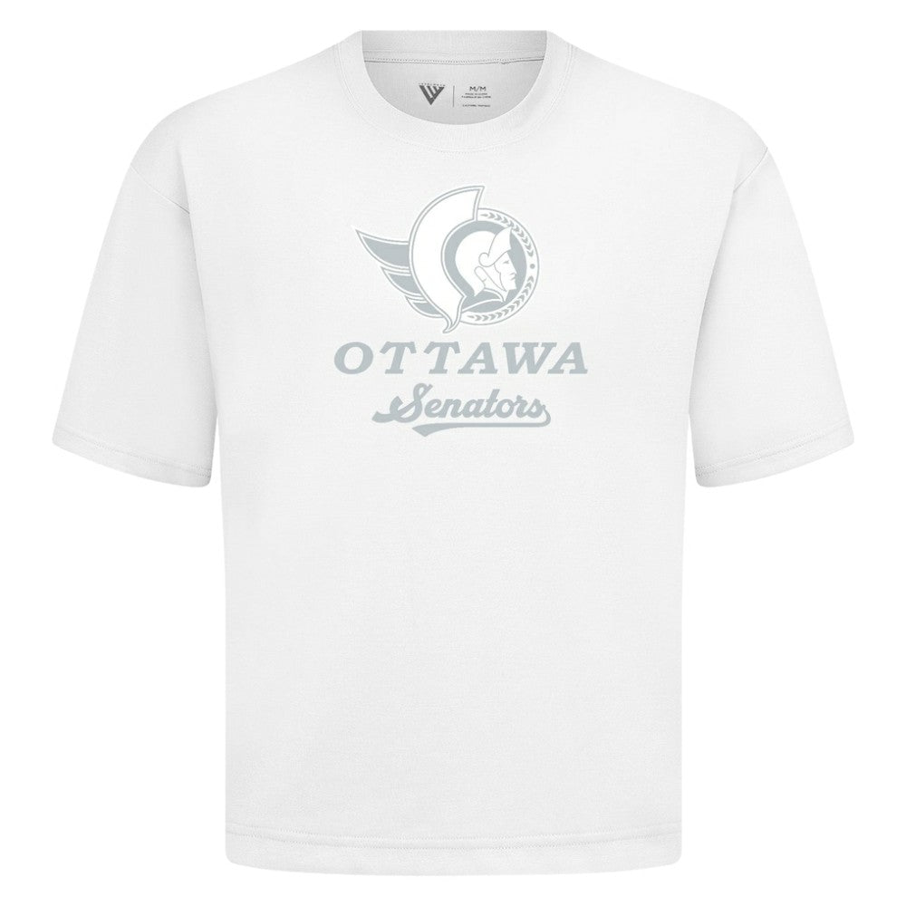 NHL Ottawa Senators Levelwear Shadow Surge Luxe Signature Knit T-Shirt