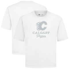 NHL Calgary Flames Levelwear Shadow Surge Luxe Signature Knit T-Shirt