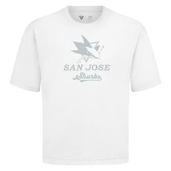 NHL San Jose Sharks Levelwear Shadow Surge Luxe Signature Knit T-Shirt