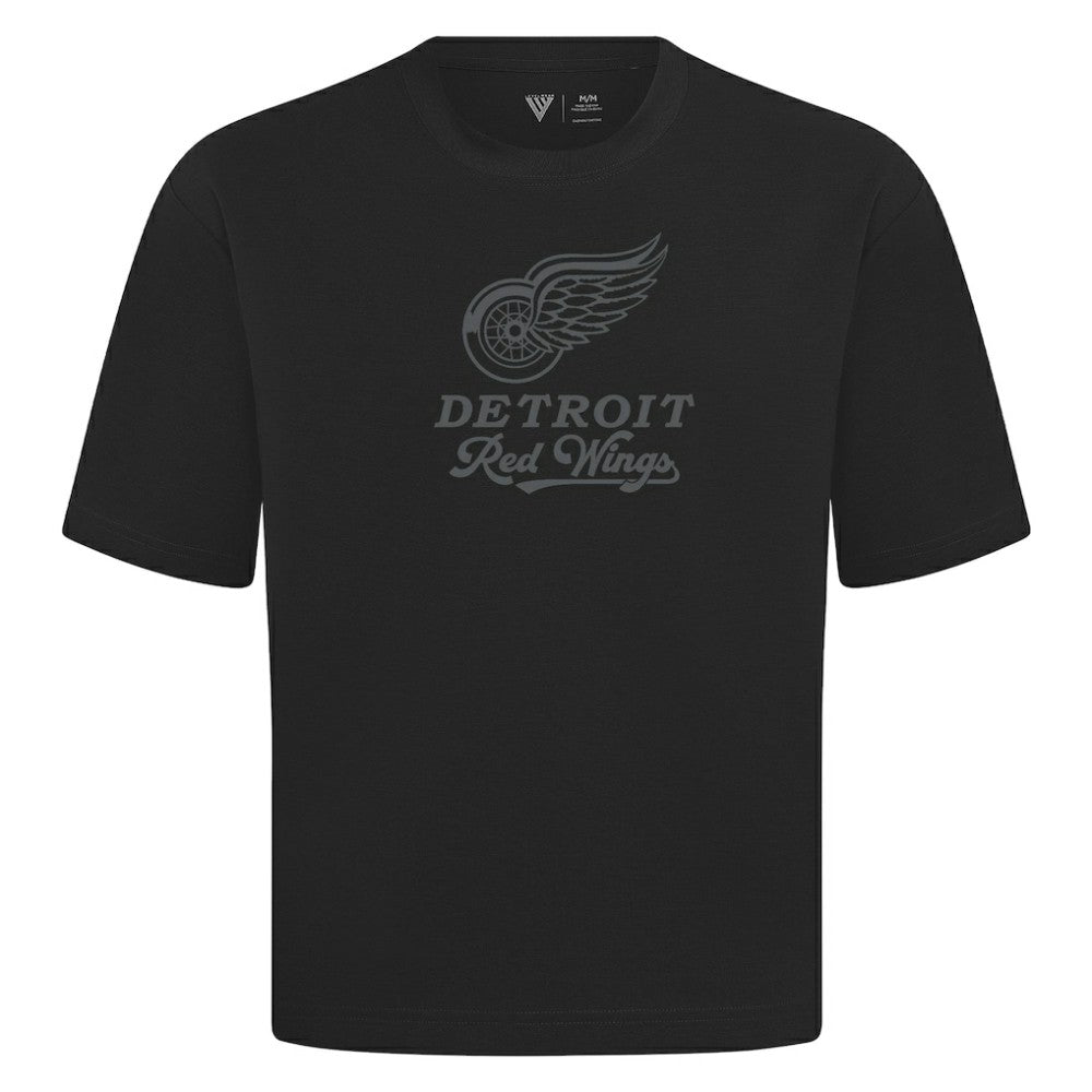 NHL Detroit Red Wings Levelwear Shadow Surge Luxe Signature Knit T-Shirt