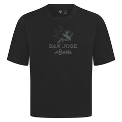 NHL San Jose Sharks Levelwear Shadow Surge Luxe Signature Knit T-Shirt