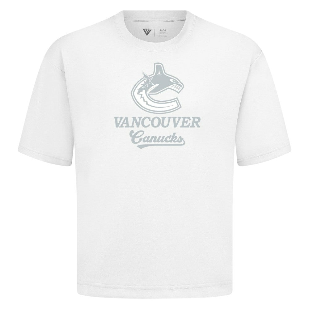 NHL Vancouver Canucks Levelwear Shadow Surge Luxe Signature Knit T-Shirt