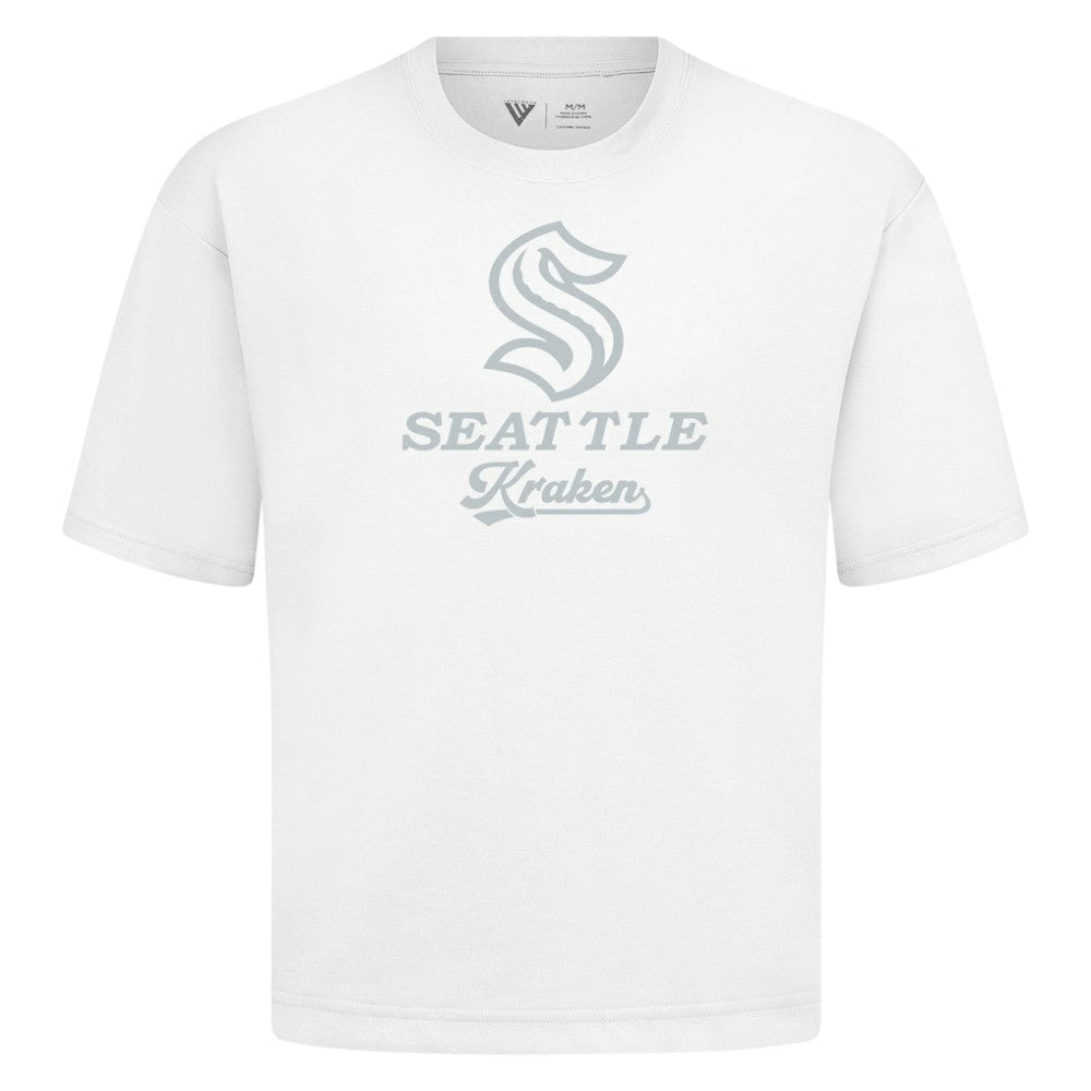 NHL Seattle Kraken Levelwear Shadow Surge Luxe Signature Knit T-Shirt