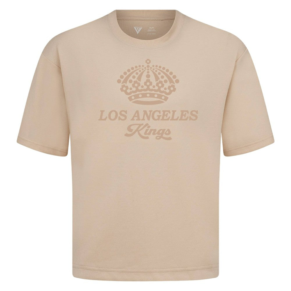 NHL Los Angeles Kings Levelwear Shadow Surge Luxe Signature Knit T-Shirt