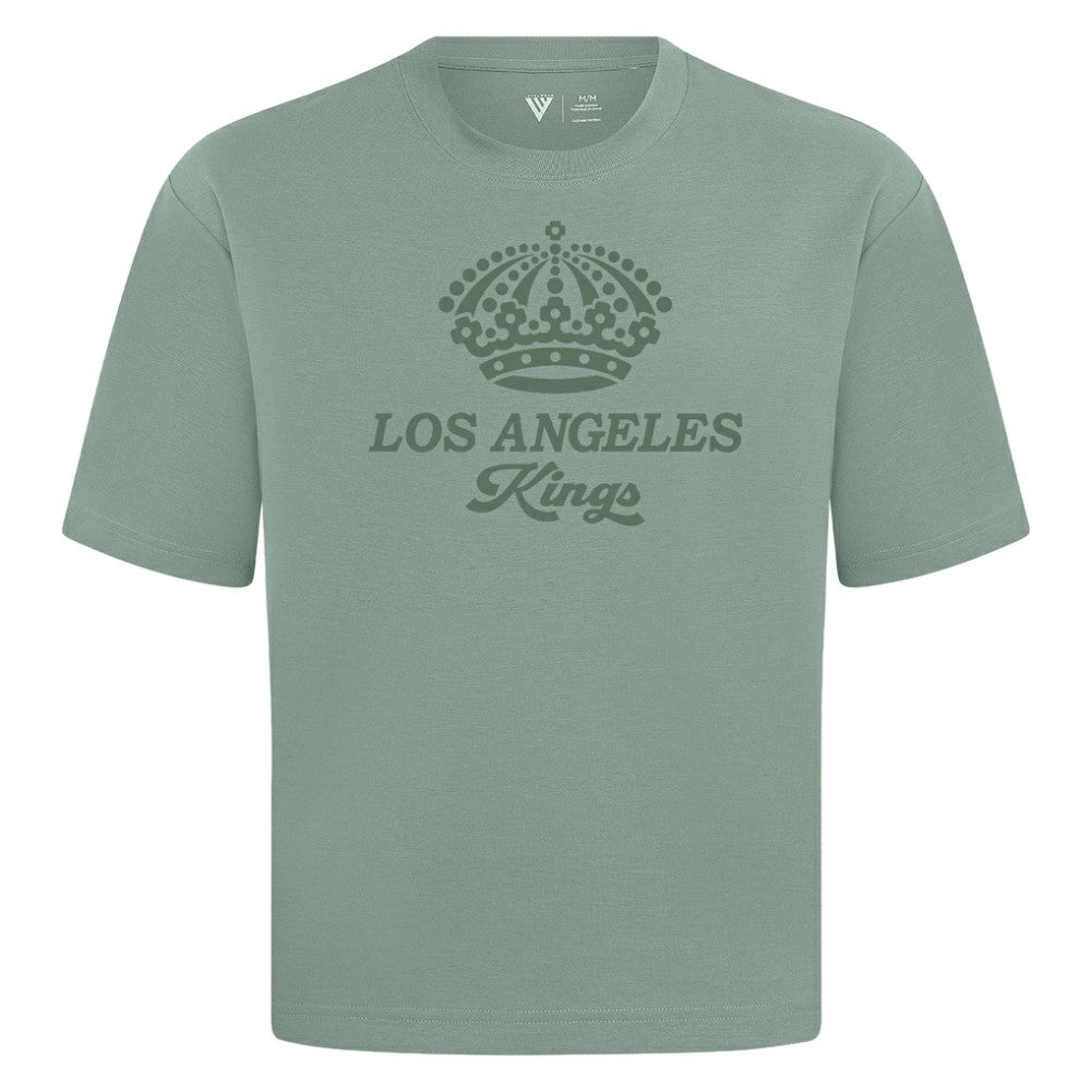 NHL Los Angeles Kings Levelwear Shadow Surge Luxe Signature Knit T-Shirt