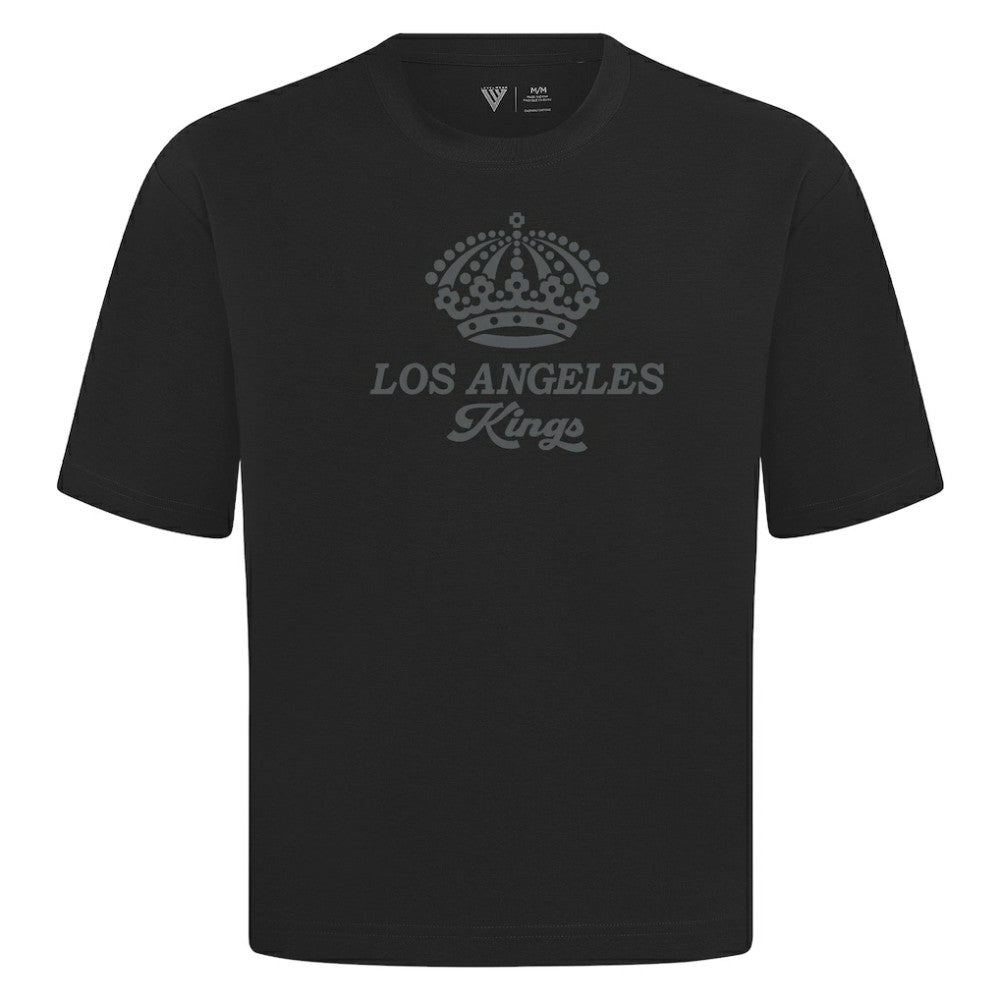 NHL Los Angeles Kings Levelwear Shadow Surge Luxe Signature Knit T-Shirt
