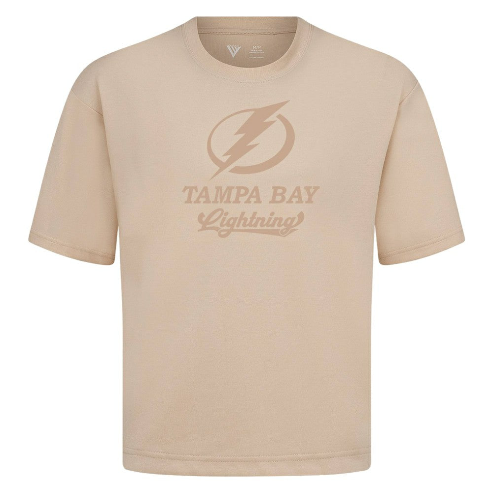 NHL Tampa Bay Lightning Levelwear Shadow Surge Luxe Signature Knit T-Shirt