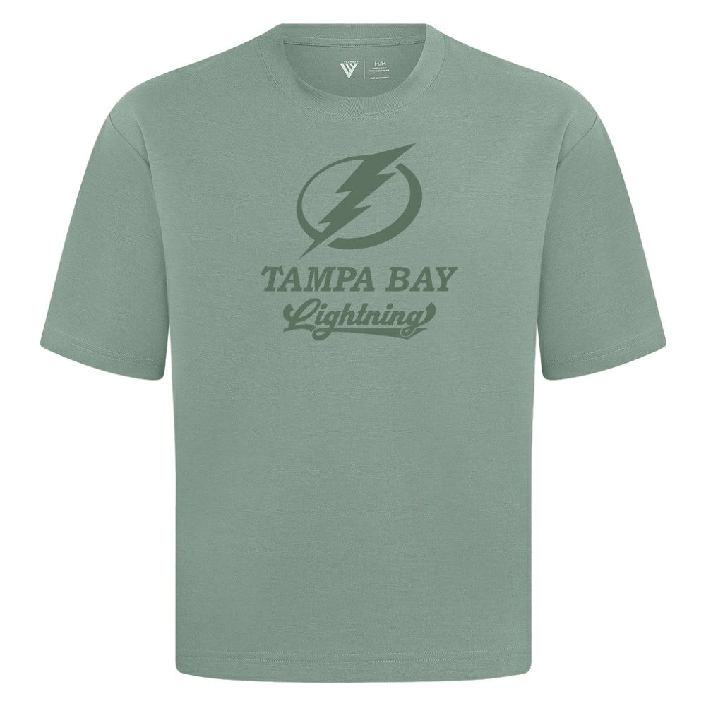 NHL Tampa Bay Lightning Levelwear Shadow Surge Luxe Signature Knit T-Shirt