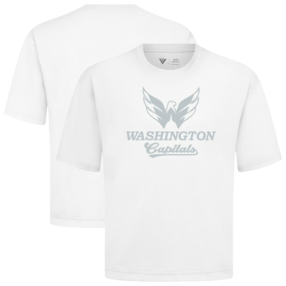 NHL Washington Capitals Levelwear Shadow Surge Luxe Signature Knit T-Shirt
