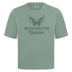 NHL Washington Capitals Levelwear Shadow Surge Luxe Signature Knit T-Shirt