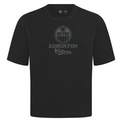 NHL Edmonton Oilers Levelwear Shadow Surge Luxe Signature Knit T-Shirt