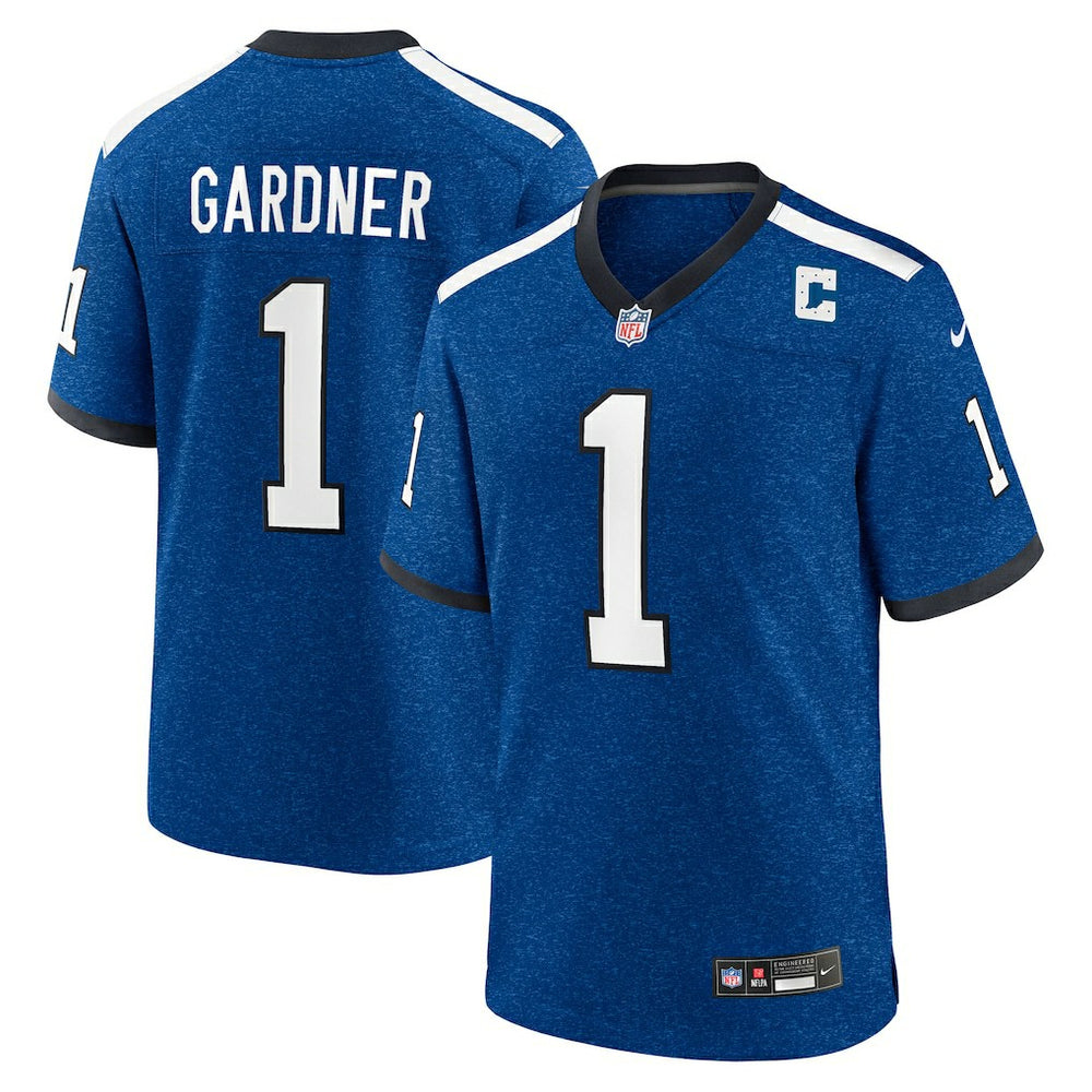 Ahmad Sauce Gardner  Alternate 2 Indiana Nights Game Jersey - Indianapolis Colts Jerseys