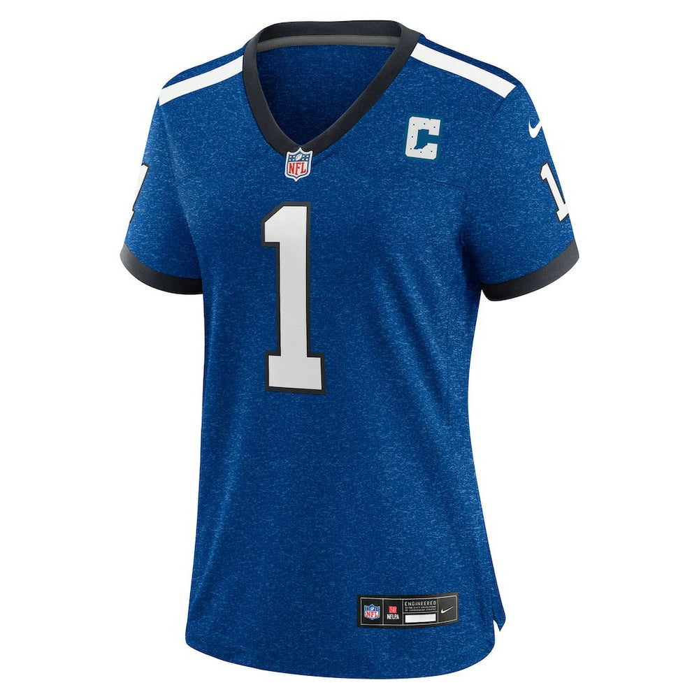 Ahmad Sauce Gardner  Women's Alternate 2 Indiana Nights Game Jersey - Indianapolis Colts Jerseys