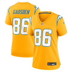 Oronde Gadsden  Women's Alternate Charger Power Game Jersey - Los Angeles Chargers Jerseys
