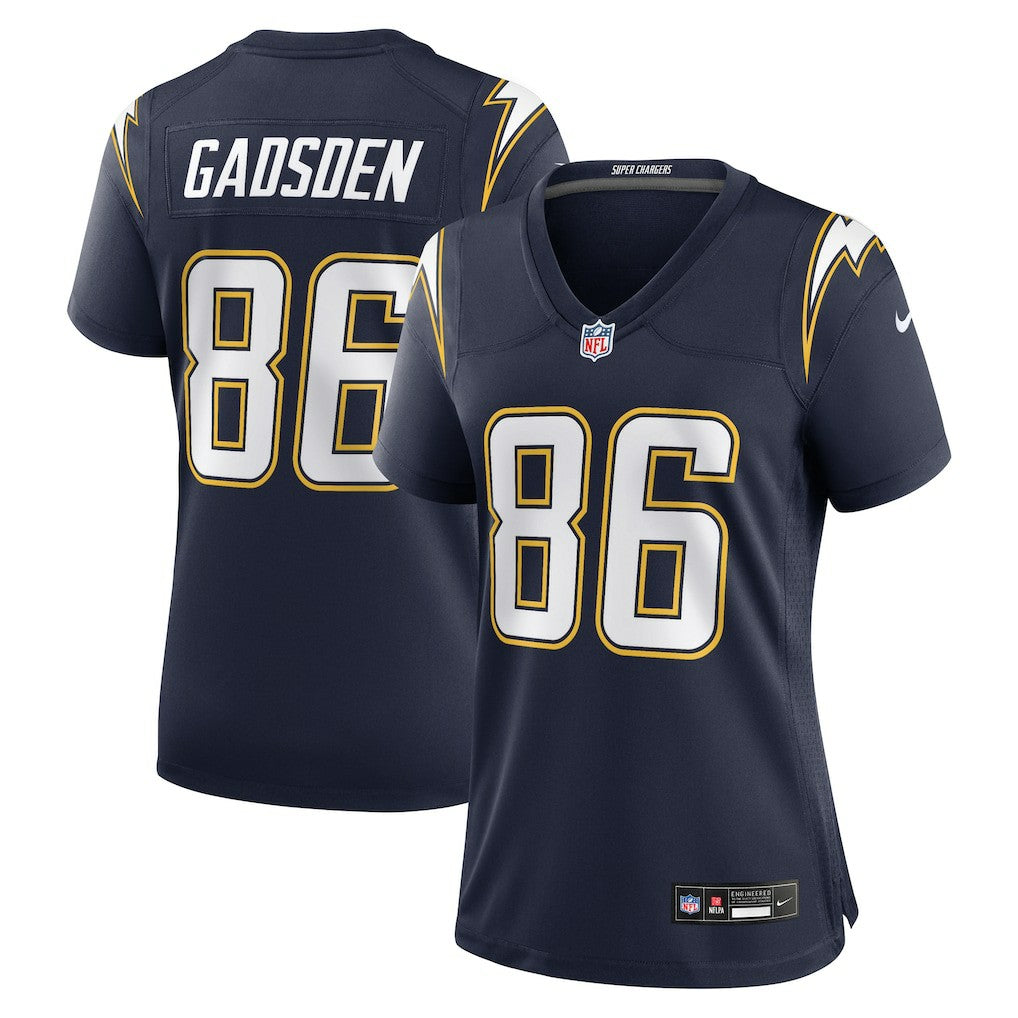 Oronde Gadsden  Women's Alternate 2 Super Chargers Game Jersey - Los Angeles Chargers Jerseys